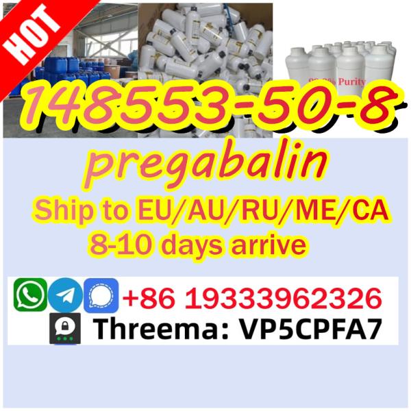 Top quality 99 Purity pregabalin raw powder cas 148553508