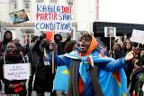 Bruxelles: incidents devant l’ambassade congolaise lors d’une manifestation contre le maintien au pouvoir du président Kabila.