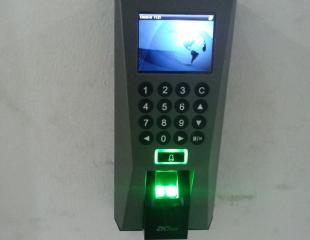 installation des Access de control terminal
