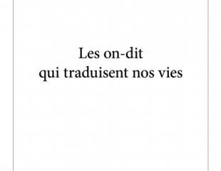 Saviez-vous qu'il existe un recueil de poème qui traite des réalités congolaises par des histoires drôles et instructives? Le titre du livre: LES ON-DIT QUI TRADUISENT NOS VIES-En vente sur Amazon et plusieurs autres sites de vente en ligne.