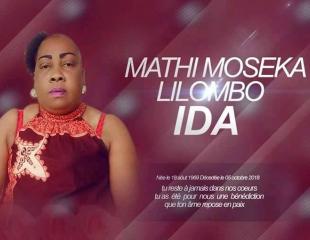 OBSEQUES DE MATHI MOSEKA LILOMBO IDA