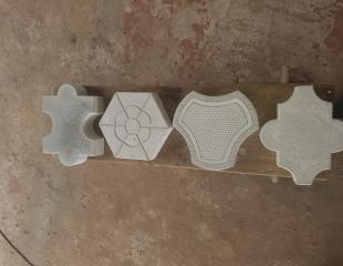 PAVES VIBRE AUTO BLOQUANTS EN BETON