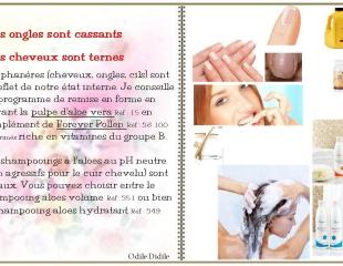 Solution pour les ongles et cheveux de qualité