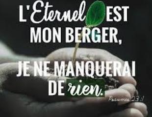 Je ne manquerai de rien