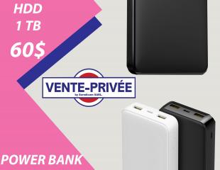 DISQUE DUR EXTERNE ET SMART BANK