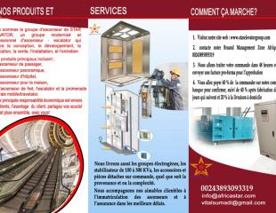 Vente des Ascenseurs