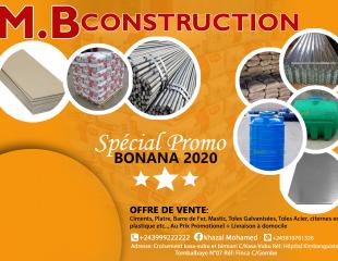 SPECIALE PROMO BONANA 2020/BAISSE DES PRIX