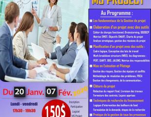 Formation sur la Gestion de projet avec MS Project
