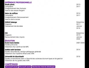 création des super cv