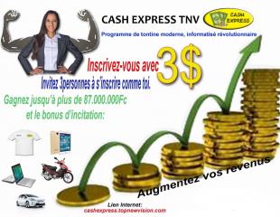 GAGNER DE L’ARGENT AVEC CASH EXPRESS