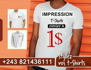 IMPRESSION SUR T-SHIRT