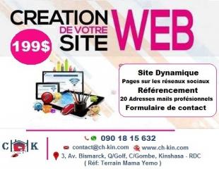Création Site Web Professionnel