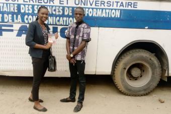 LE PARCOURS DE CHRISTELLE Une oeuvre qui fait la promotion de la Jeune fille