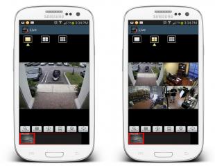 CAMERA DE SURVEILLANCE VISIONABLE SUR SON TELEPHONE PORTABLE