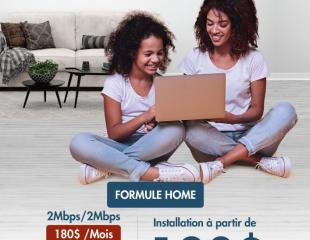 Fourniture internet haut débit basé fibre optique