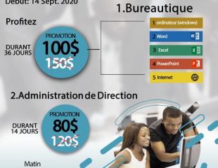 Formation en secrétariat informatique