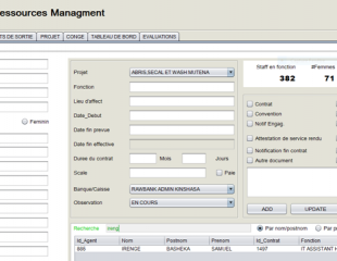 Logiciel de la Gestion des Ressources humaines-Calcul des salaires