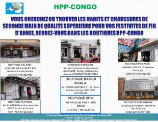 Localisation des boutiques de vente des vêtements et chaussures de seconde main