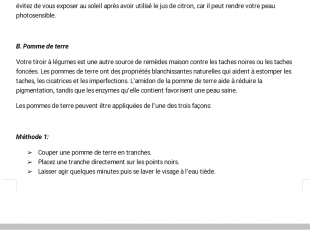 Vente du livre des astuces de beauté ( peau, cheveux, et autres )