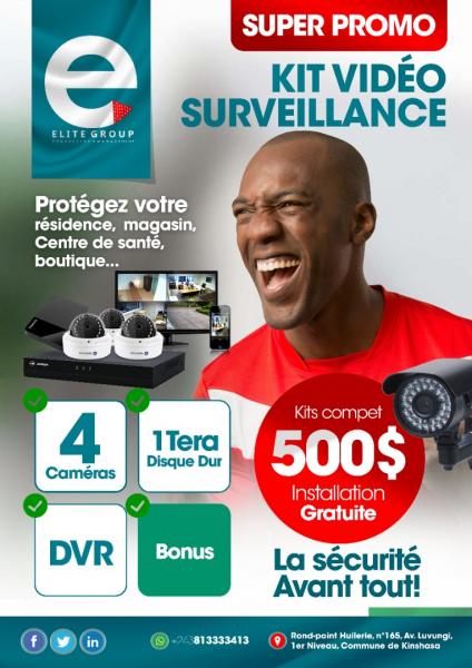 KIT VIDO SURVEILLANCE