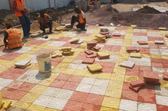 PAVES AUTOBLOQUANTS  IDAL  CONSTRUCTION