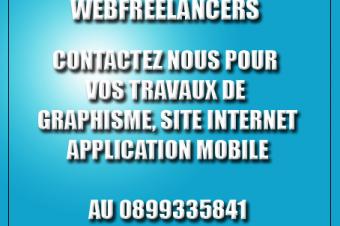 site web  graphique design et applications mobile development