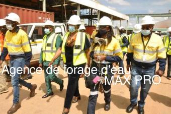 Ralisation de forage deau