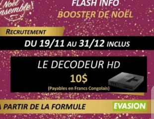 Promotion vente Decodeur HD canal +