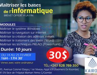 Maîtriser les bases de l'informatique