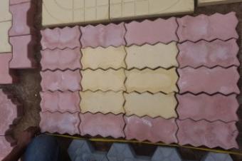 VENTES PAVES DALETTES EN BETON VIBRE