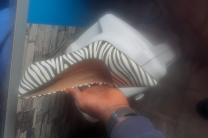 Talon zèbre pour dame à  bon prix  mode_habillement_bijoux_montres_chaussures_lunettes