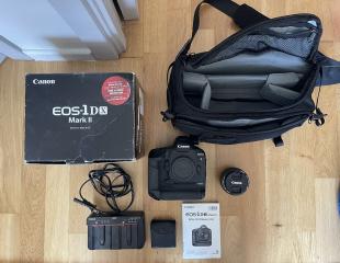 2 Months Used canon 1dx mark ii w/ Canon EF 50mm f/1.4 Lens