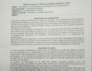 Consultant en communication et changement de comportement