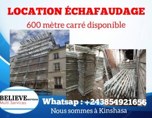 LOCATION ÉCHAFAUDAGE