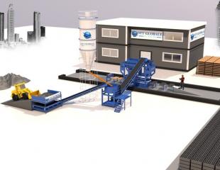 Machine pondeuse de brique OTT4A de OTT GLOBALE