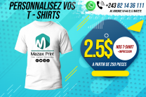 IMPRESSION T SHIRT JUSQU'A 1$  IMPRESSION POLO KINSHASA services_propositions_d_affaires