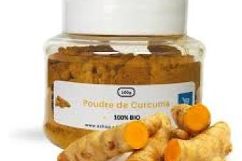 Poudre de curcuma sans mlange 