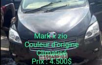- Mark x zio avec plaque récente  Couleur d'origine à 4.500$                  Climatisé - Blade sans plaque à 6.500$ - Ist sans plaque à 5.500$ - Alphard repeint très propre        mediacongo