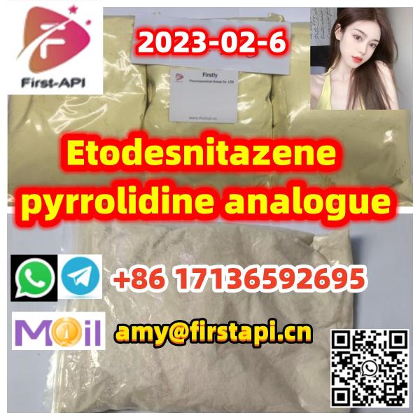 Etodesnitazene pyrrolidine analoguehigh puritywhatsapp86 17136592695free sample