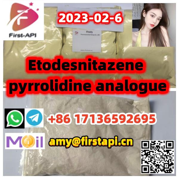 Etodesnitazene pyrrolidine analoguehigh puritywhatsapp86 17136592695free sample2