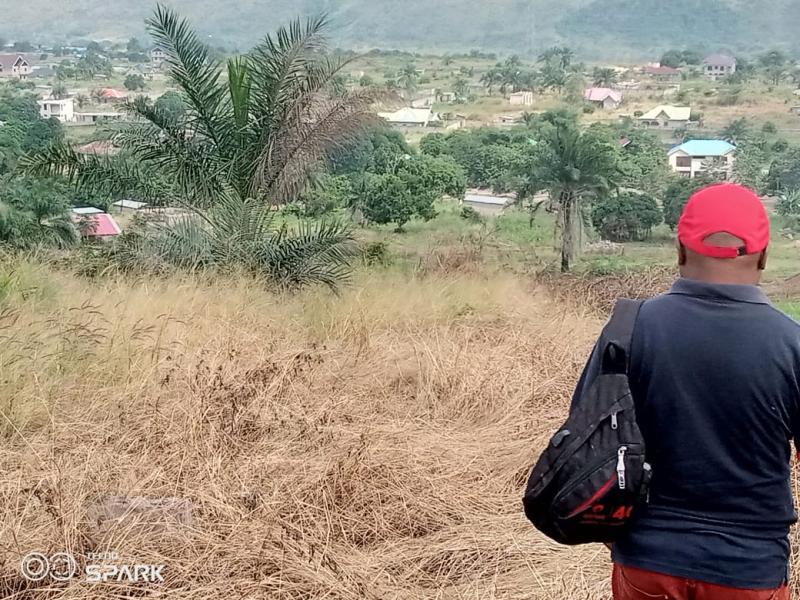 6 hectares  vendre  lutendele 100msur100 40000 dollars 