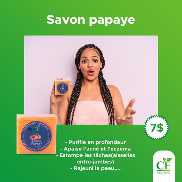 Savon papaye bio