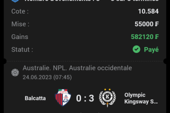 Gagnons ensemble avec 1xbet