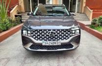 ?Hyundai Santa Fe  ?Annee :2022  ?2000 km ?Automatic steptronic ?Essence 4 cylindre ?Full option ?Demarrage bouton ?interior Cuire  ?Siege electrique (2 côte) ?Panoramique (toit ou mediacongo