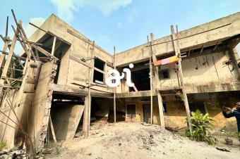 VENTE PARCELLE DE 540m  DOTE DUNE BTISSE R1 EN CHANTIER SUR KINSHASAJOLI PARC