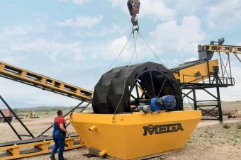 CONCASSEUR POUR AGREGATS DE RIVIRE 90CM