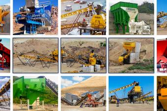 CONCASSEUR POUR AGREGATS DE RIVIRE 90CM