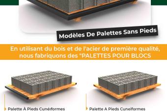 PALETTES POUR MACHNE DE BLOCS PARPANGS