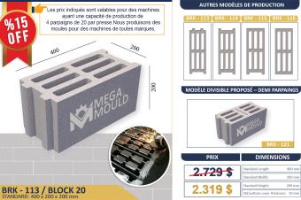 MOULE  BRQUES NDUSTRELLES