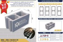 MOULE À PARPAING – HOURDIS – PARPAINGS POUR CHEMINÉE divers